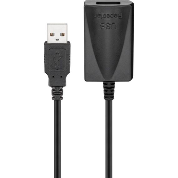 Cavo di prolunga USB attivo, 5 m, nero WE68876 Goobay