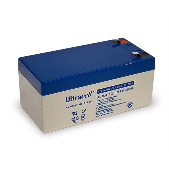 Batteria al piombo 12 V, 3,4 Ah (UL3.4-12) WE46689 Ultracell