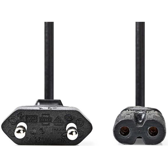 Cavo di alimentazione 3m spina Euro - IEC-320-C7 ND4670 Nedis