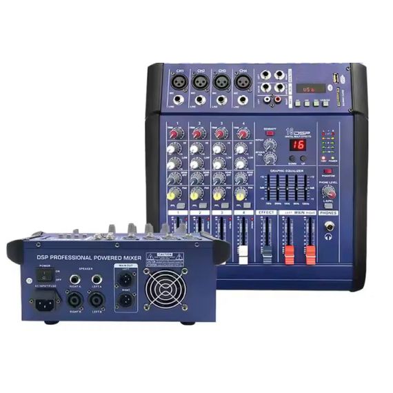 Mixer professionale 4 canali con Bluetooth e USB 350w B7988 