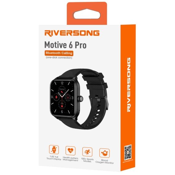 Smartwatch Riversong Motive 6 Pro nero MOB498 Riversong