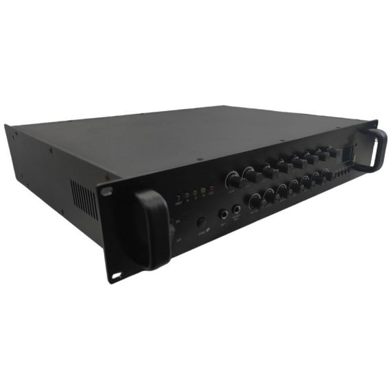 Amplificatore audio USB/Bluetooth/FM 6 canali 70V/100V/16 Ohm 120W SP313 Winford