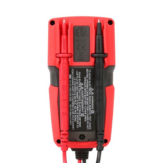 Multimetro digitale tascabile 600V 40Ohm UT125C U481 UNI-T