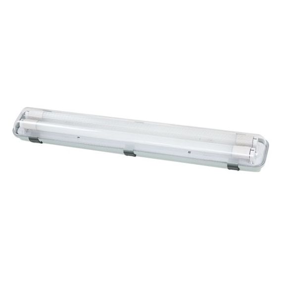 Plafoniera per tubo LED 2x60cm IP65 EL050 Vito