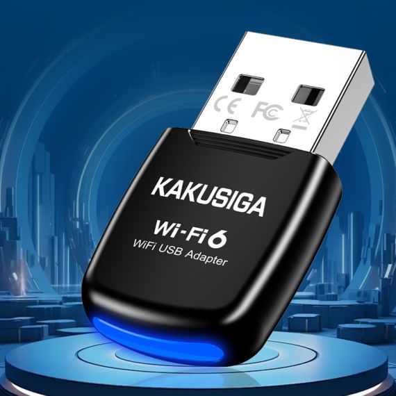 Scheda di rete WiFi USB nero KSC-1424 F4250 Kakusiga