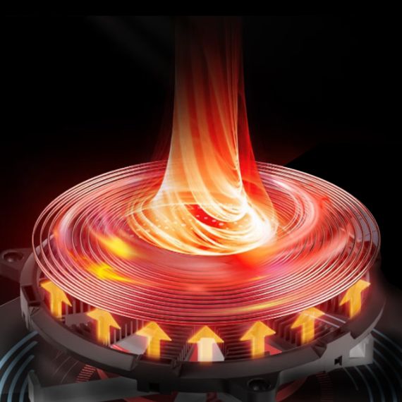 Fornello elettrico 1000W input 220-240V nero KSC-1567 F4260 Kakusiga