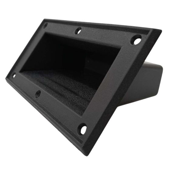 Maniglia in plastica per cassa acustica 160x85x95mm B7968 