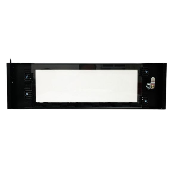 Porta in vetro temperato da 3 mm con serratura per armadio rack da 4U E6050 