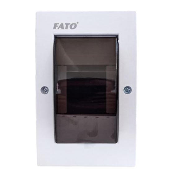 Centralino da Incasso 3 Moduli  con porta trasparente E9380 FATO