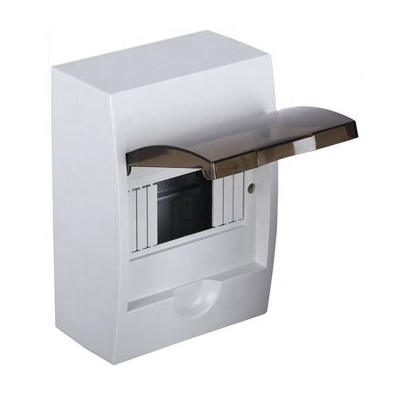 Centralino da parete 6 moduli con porta trasparente E9370 FATO