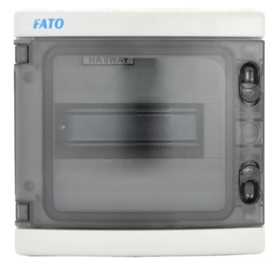 Centralino da Parete 8 moduli con porta trasparente EL160 FATO