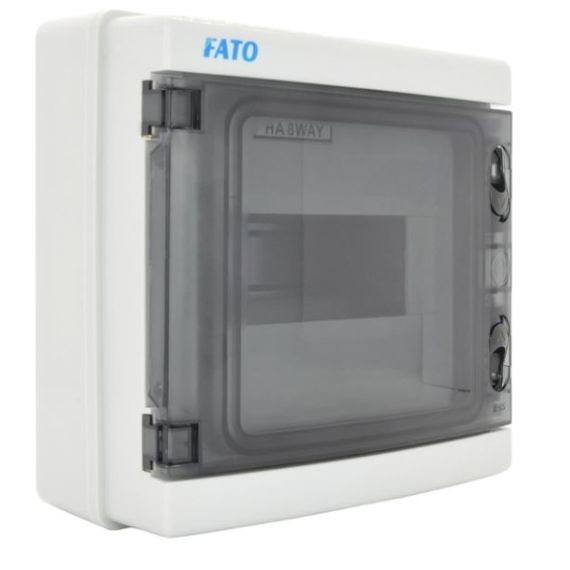 Centralino da Parete 8 moduli con porta trasparente EL160 FATO