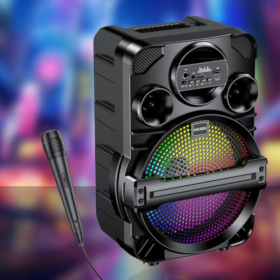 Cassa acustica ricaricabile con microfono 8" 16W KK-8106 KK-8106 Kakusiga