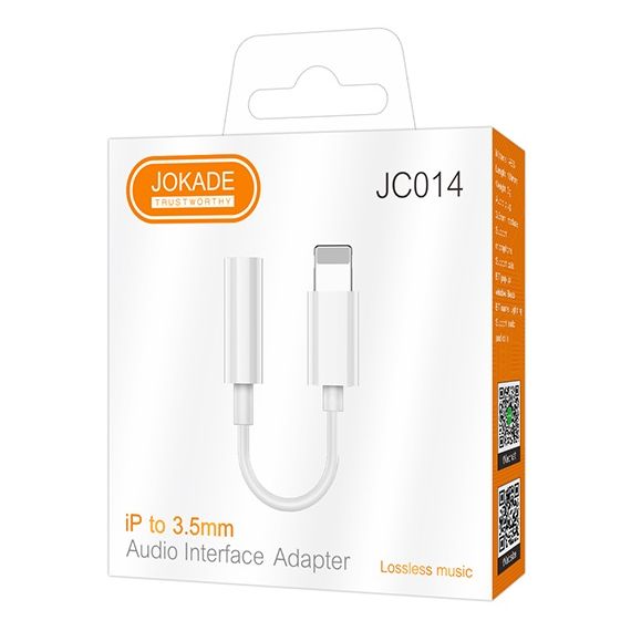 Adattatore audio Lightning a Jack 3,5 mm JC014 F4475 Jokade