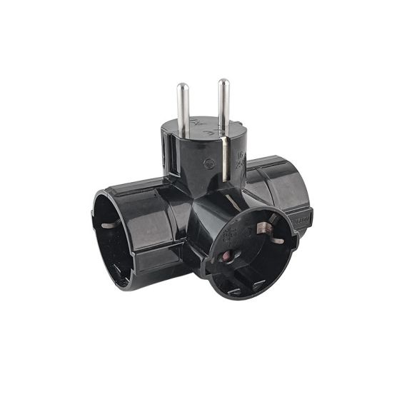 Presa tripla Schuko 16A 3680W max EL1454 Vito