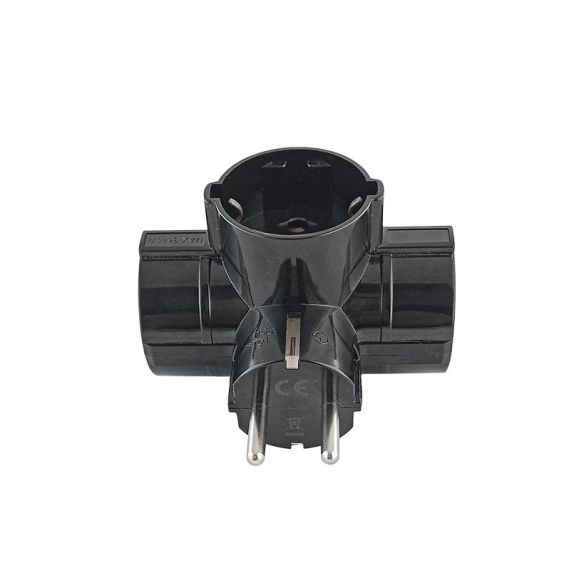 Presa tripla Schuko 16A 3680W max EL1454 Vito