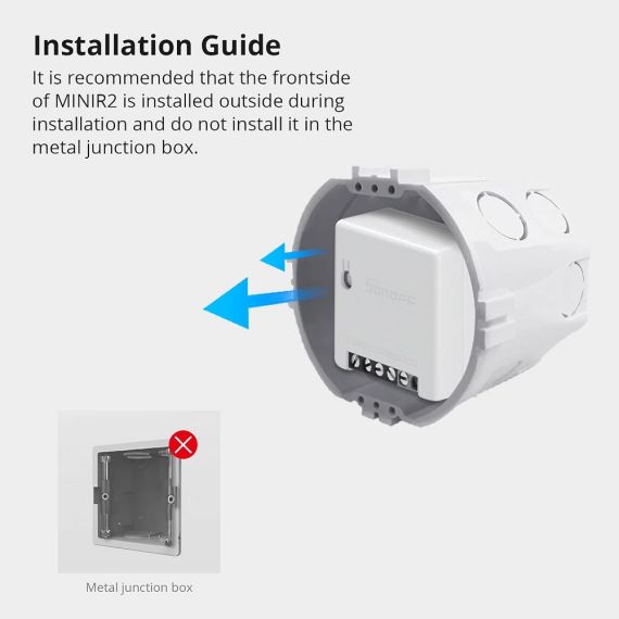 Sonoff MINI R2 Interruttore WiFi Smart  K287 Sonoff