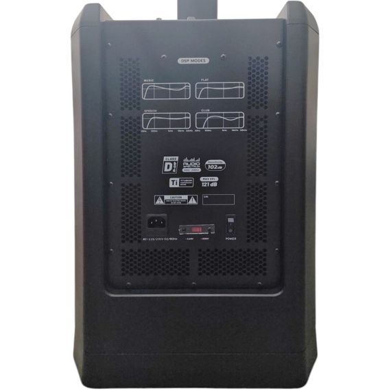 Sistema audio con colonna 1500W con Bluetooth ed effetti DSP LY-12S 