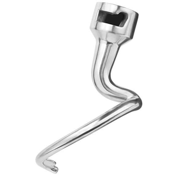 Gancio impastatore in acciaio inox per KitchenAid 5QT e 6QT K612 