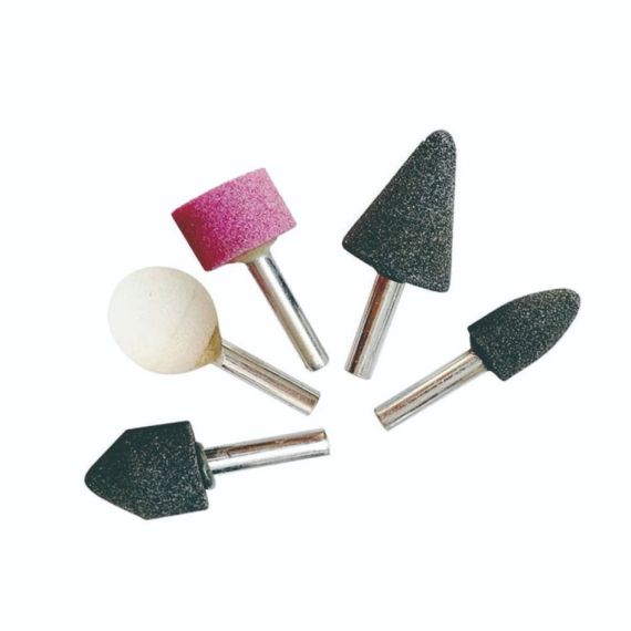 Kit pietre abrasive 5 pezzi pinza da 1/4" TL9865 Toolmak