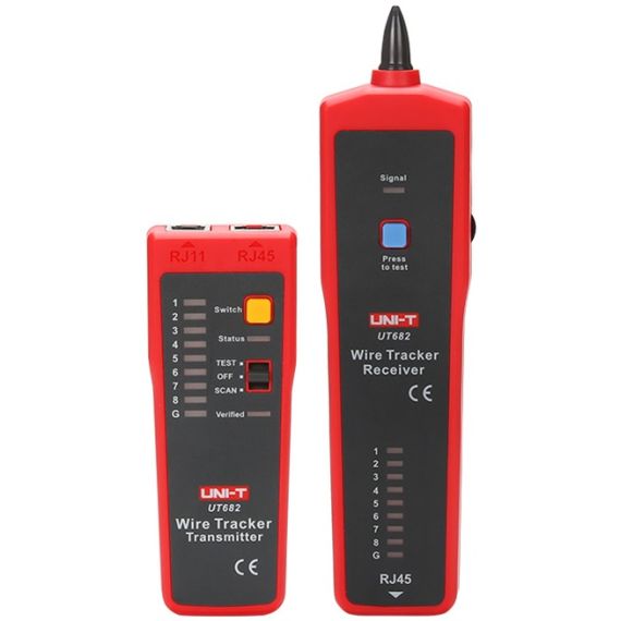 Tracciacavi professionale LAN, telefono ed elettrico UNI-T UT682 U673 