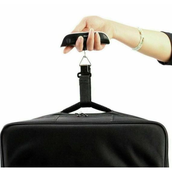 Bilancia digitale portatile per valigie con display LCD 50kg WB862 