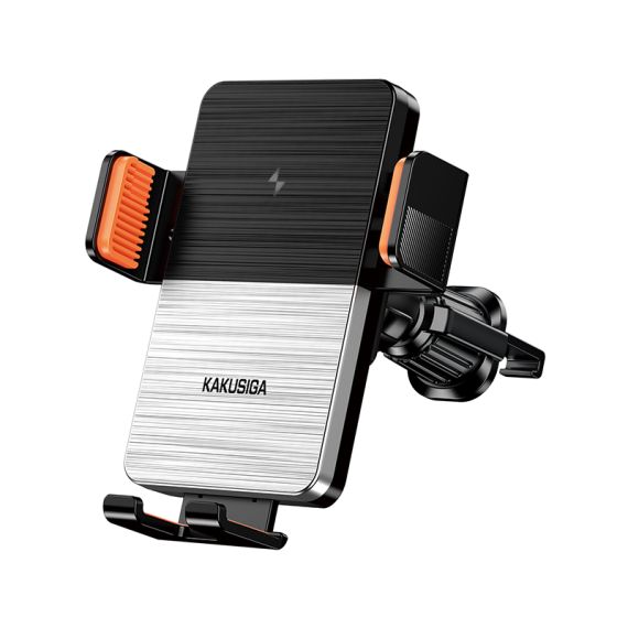 Supporto auto con ricarica wireless 15W e chiusura elettrica KSC-1187 F4600 Kakusiga