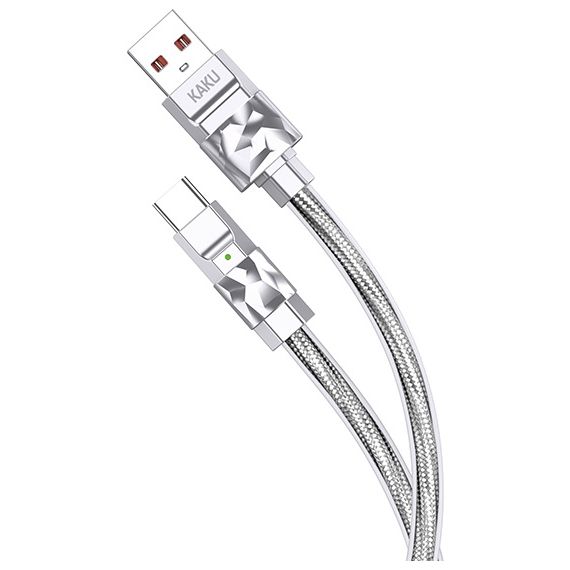 Cavo per alimentazione e sincronizzazione USB Type-C 1m 65W grigio KSC-956 F4650 Kakusiga