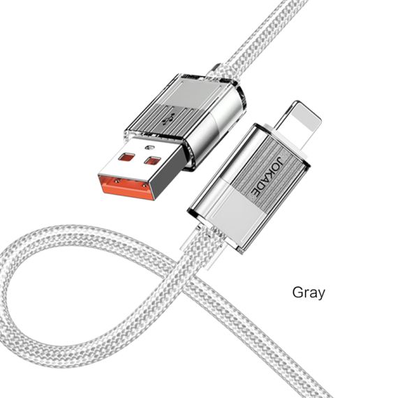 Cavo per alimentazione e sincronizzazione USB - Lightning 1,2 m Grigio 5A JA044 F4710 Jokade