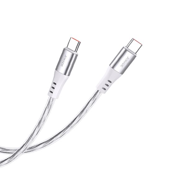 Cavo per alimentazione e sincronizzazione Type-C grigio 1m 100W JA030 F4720 Jokade