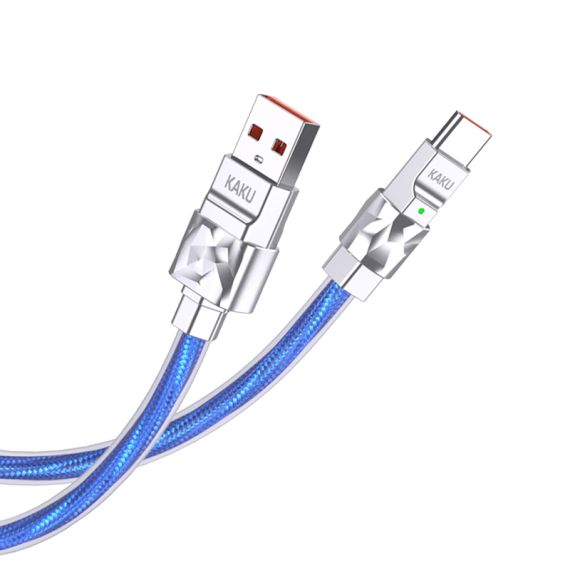 Cavo per alimentazione e sincronizzazione USB Type-C 1m 65W blu KSC-956 F4655 Kakusiga