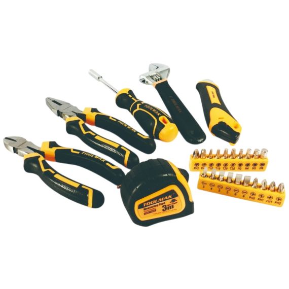 Set utensili manuali 26 pezzi con valigetta TL7850 Toolmak