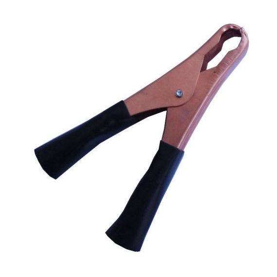 Pinza a Coccodrillo per cavi Grande - Nera R988 