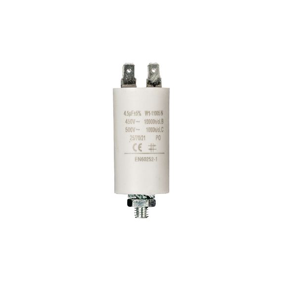 Condensatore 4.5uf / 450 v + Aarde ND1240 Fixapart
