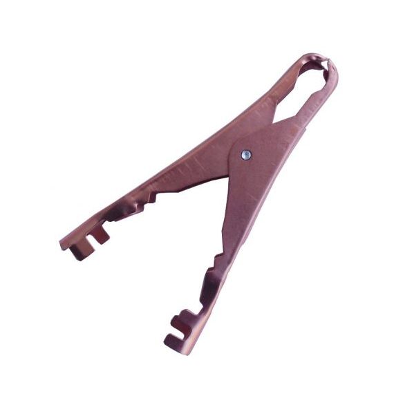 Pinza a Coccodrillo per cavi Grande - Nera R988 