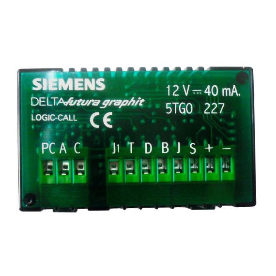 Modulo di gestione delle chiamate 12V DC 20mA EL010 Siemens