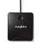 Lettore di schede SD Smart Card (ID) compatto USB 2.0 ND1216 Nedis