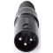 Connettore XLR 3-Pin Maschio nichelato Diametro ingresso cavo 5mm Nero ND4894 Nedis