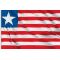 Bandiera di stato e da guerra Liberia 200x300cm FLAG203 