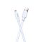 Cavo per ricarica e sincronizzazione bianco 1m 6A 120W USB Lightning JA018 N025 Jokade