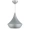 Lampadario da soffitto pendente E27 Φ205x180x650mm color argento EL1612 Vito