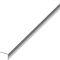 Alfer PROFILO ANGOLARE ALLUMINIO (lati disuguali) Argento Cromato mm. 20x10x1 mt. 1 FV53611 Alfer