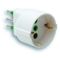 Fanton ADATTATORE SEMPLICE IN BLISTER 2P+T spina 10A/ presa schuko FV22976 Fanton