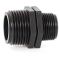 RACCORDO FILETTATO NIPPLO RIDOTTO PER TUBO IN POLIETILENE   mis. 3/4x1/2 FV37757 