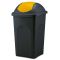 Stefanplast PATTUMIERA BASCULANTE MULTIPAT Lt. 30 - cm. 29x39x50 h col.Nero/Giallo FV48798 Stefanplast