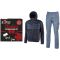 U-Power CHRISTMAS WORKWEAR KIT SPOCK DEEP BLU + JAM DENIM  Mis.  M FV55448 U-power