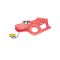 Children's sled ZIGI ZET red TI6440562 PROSPERPLAST