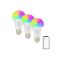 Smart LED bulb E27 11W RGB+CCT IMMAX NEO 07743C ZigBee Tuya set of 3 TI6441821 IMMAX NEO