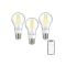 Smart LED filament bulb E27 7W IMMAX NEO 07713C WiFi Tuya set of 3 TI6441823 IMMAX NEO