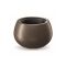 Flowerpot HEOS ECO WOOD coffee 37cm TI6440268 PROSPERPLAST
